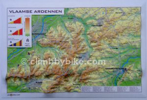 3D map Flemish Ardennes